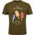North Latitude T-Shirt Ice Cream Green - Majice Kratkih Rukava - Muške Majice Kratkih Rukava Veliki Brojevi 
