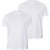 North Latitude T-Shirt 2-Pack White - Majice Kratkih Rukava - Muške Majice Kratkih Rukava Veliki Brojevi 