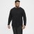 North Latitude T-Shirt Long Sleeve Black - Majice Kratkih Rukava - Muške Majice Kratkih Rukava Veliki Brojevi 