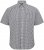 North Latitude Shirt Short Sleeve Checked Grey - Košulje - Muške Košulje Veliki Brojevi