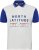 North Latitude Polo Short Sleeve Blue And White TALL - MUŠKA ODJEĆA MT-6XLT - Odjeća za Visoke Muškarce