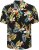 North Latitude Shirt Short Sleeve Printed Allover Black - Košulje - Muške Košulje Veliki Brojevi