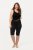Ulla Popken Stretch Knit Bike Shorts Black - Ulla Popken - Ulla Popken Plus-Size Odjeća