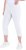 Ulla Popken Stretch Basic Bengaline Capri Pants Snow White - Traperice & Hlače u Velikim Veličinama – Plus Size - 