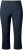 Ulla Popken Stretch Basic Bengaline Capri Pants Navy Blue - Traperice & Hlače u Velikim Veličinama – Plus Size - 