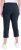 Ulla Popken Stretch Basic Bengaline Capri Pants Navy Blue - Traperice & Hlače u Velikim Veličinama – Plus Size - 