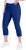 Ulla Popken Stretch Basic Bengaline Capri Pants Blue - Traperice & Hlače u Velikim Veličinama – Plus Size - 