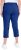 Ulla Popken Stretch Basic Bengaline Capri Pants Blue - Traperice & Hlače u Velikim Veličinama – Plus Size - 