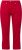 Ulla Popken Roll Tab Hem Stretch Cargo Pants Red - Traperice & Hlače u Velikim Veličinama – Plus Size - 