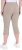 Ulla Popken Bengaline Elastic Waist Stretch Capri Pants Orange - Traperice & Hlače u Velikim Veličinama – Plus Size - 