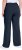 Ulla Popken Drawstring Elastic Waist Mary Fit Linen Pants Navy - Traperice & Hlače u Velikim Veličinama – Plus Size - 
