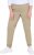 Ulla Popken Chino Elastic Waist Stretch Cotton Pants Brown - Traperice & Hlače u Velikim Veličinama – Plus Size - 