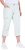 Ulla Popken Stretch Cotton Cargo Crop Pants Snow White - Traperice & Hlače u Velikim Veličinama – Plus Size - 