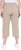 Ulla Popken Stretch Cotton Cargo Crop Pants Beige - Traperice & Hlače u Velikim Veličinama – Plus Size - 