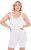 Ulla Popken Lace Hem Stretch Viscose Knit Bicycle Length Lounge Shorts White - Traperice & Hlače u Velikim Veličinama – Plus Size - 