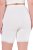 Ulla Popken Lace Hem Stretch Viscose Knit Bicycle Length Lounge Shorts White - Traperice & Hlače u Velikim Veličinama – Plus Size - 