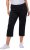Ulla Popken Mony Stretch Capri Pants Navy - Traperice & Hlače u Velikim Veličinama – Plus Size - 