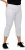 Ulla Popken Mony Stretch Capri Pants Snow White - Traperice & Hlače u Velikim Veličinama – Plus Size - 