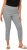 Ulla Popken Check Bengaline Slim Leg Sienna Fit Stretch Crop Pants Black - Traperice & Hlače u Velikim Veličinama – Plus Size - 