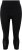 Ulla Popken Quick Dry Sport Crop Leggings Black - Traperice & Hlače u Velikim Veličinama – Plus Size - 