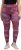 Ulla Popken Graphic Print Recycled Polyester Quick Dry Stretch Leggings Red - Traperice & Hlače u Velikim Veličinama – Plus Size - 