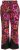 Ulla Popken Hyprar Rose Print Fully Lined Ski Pants Orange - Traperice & Hlače u Velikim Veličinama – Plus Size - 