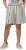 Ulla Popken Striped Wide Leg Elastic Waistband Shorts White - Traperice & Hlače u Velikim Veličinama – Plus Size - 