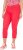 Ulla Popken Stretch Blend Bengaline Pants Neon Red - Traperice & Hlače u Velikim Veličinama – Plus Size - 