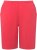 Ulla Popken Stretch Knit Bermuda Shorts Red - Traperice & Hlače u Velikim Veličinama – Plus Size - 