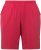 Ulla Popken Stretch Knit Bermuda Shorts Red - Traperice & Hlače u Velikim Veličinama – Plus Size - 
