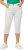 Ulla Popken Basic Capri Sarah Fit Jeans Snow White - Traperice & Hlače u Velikim Veličinama – Plus Size - 
