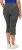 Ulla Popken Basic Capri Sarah Fit Jeans Gray - Traperice & Hlače u Velikim Veličinama – Plus Size - 