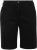 Ulla Popken Basic Denim Mandy Bermuda Shorts Black - Traperice & Hlače u Velikim Veličinama – Plus Size - 