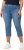 Ulla Popken Cropped Stretch Blend Mony Jeans Blue - Traperice & Hlače u Velikim Veličinama – Plus Size - 