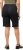 Ulla Popken Frayed Hemline Elastic Waistband Bermuda Shorts Black - Traperice & Hlače u Velikim Veličinama – Plus Size - 