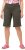 Ulla Popken Frayed Hemline Elastic Waistband Bermuda Shorts Loden Green - Traperice & Hlače u Velikim Veličinama – Plus Size - 