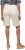 Ulla Popken Frayed Hemline Elastic Waistband Bermuda Shorts White - Traperice & Hlače u Velikim Veličinama – Plus Size - 