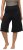 Ulla Popken Wide Leg Flared Bermuda Shorts Black - Traperice & Hlače u Velikim Veličinama – Plus Size - 