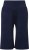 Ulla Popken Wide Leg Flared Bermuda Shorts Navy - Traperice & Hlače u Velikim Veličinama – Plus Size - 
