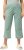 Ulla Popken Cropped Ruby Fit Pants Moss Green - Traperice & Hlače u Velikim Veličinama – Plus Size - 