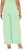 Ulla Popken Layered Chiffon Wide Leg Pants Green - Traperice & Hlače u Velikim Veličinama – Plus Size - 