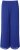 Ulla Popken Layered Chiffon Wide Leg Pants Blue - Traperice & Hlače u Velikim Veličinama – Plus Size - 
