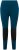 Ulla Popken High Waisted Hiking Leggings Blue - Traperice & Hlače u Velikim Veličinama – Plus Size - 