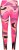 Ulla Popken Abstract Print Quick Dry Leggings Purple - Traperice & Hlače u Velikim Veličinama – Plus Size - 