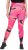 Ulla Popken Abstract Print Quick Dry Leggings Purple - Traperice & Hlače u Velikim Veličinama – Plus Size - 