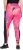 Ulla Popken Abstract Print Quick Dry Leggings Purple - Traperice & Hlače u Velikim Veličinama – Plus Size - 