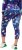 Ulla Popken Neon Bubble Quick Dry Leggings Blue - Traperice & Hlače u Velikim Veličinama – Plus Size - 