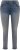 Ulla Popken Fringed Hem Stretch Fit Jeans Blue Denim - Traperice & Hlače u Velikim Veličinama – Plus Size - 