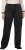 Ulla Popken Mandy Cargo Jeans Black - Traperice & Hlače u Velikim Veličinama – Plus Size - 