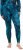 Ulla Popken Ink Print Functional Ski Leggings Blue - Traperice & Hlače u Velikim Veličinama – Plus Size - 